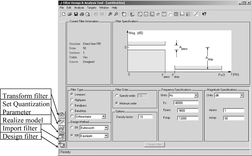 crystal filter design software download